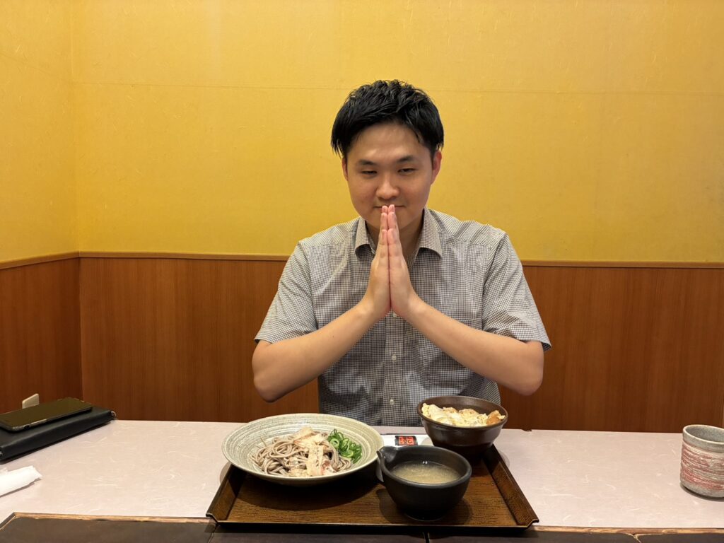お蕎麦ランチでリフレッシュ！